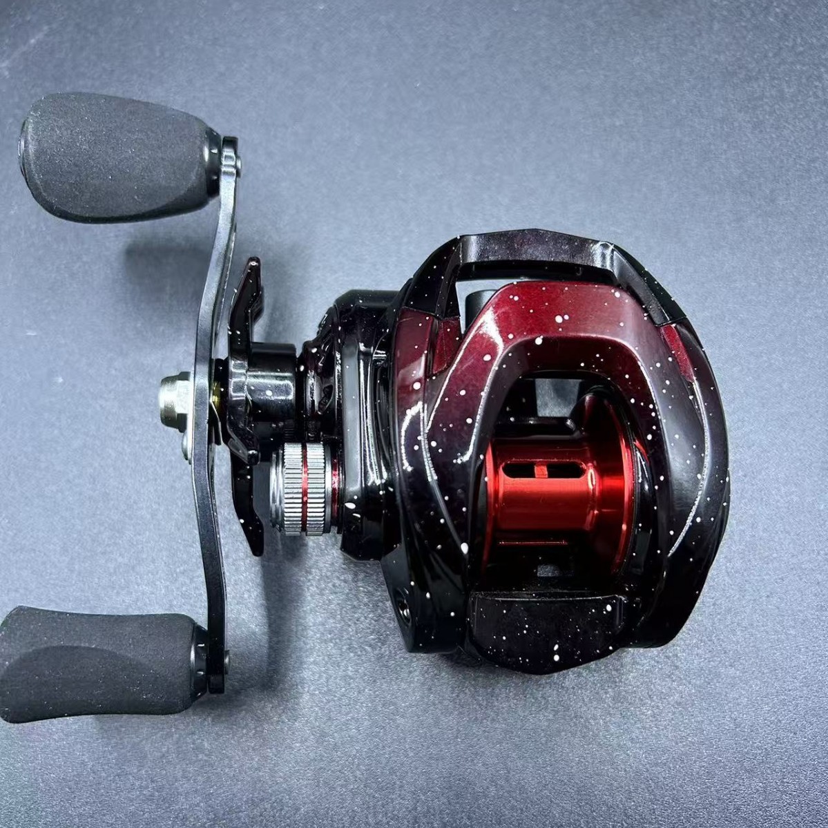 Ice Fishing Line - ベイトキャスティングリール アンチバックラッシュ 超軽量 ロングキャスト フィッシングリール アラーム付き