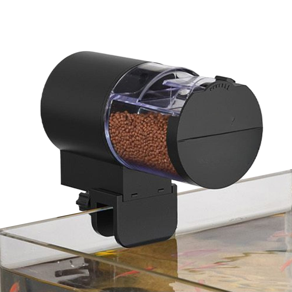 Fishing Line Dispenser - 自動魚タンクフィーダーデジタルタイマーフードディスペンサー水族館池カメインテリジェント制御休暇給餌装置