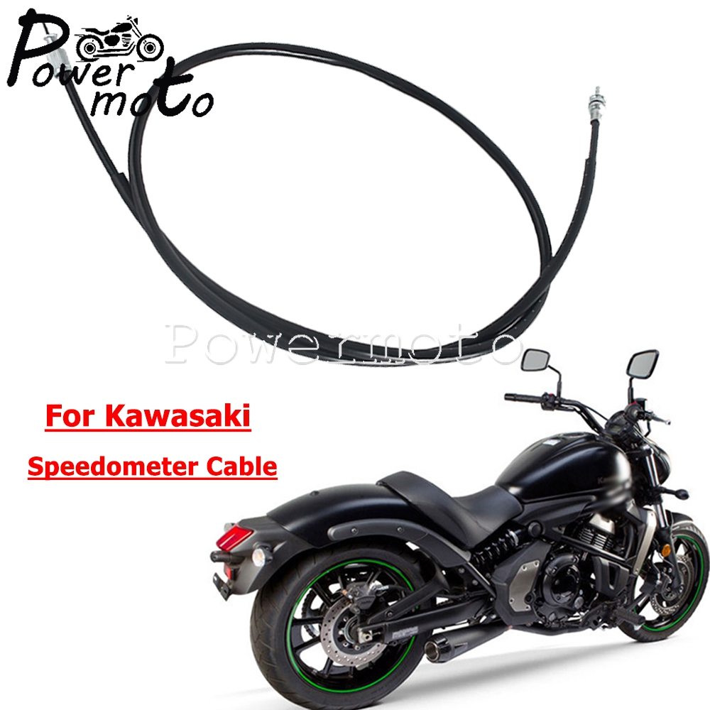 Braided Line - 160 センチメートルスピードゲージワイヤーケーブル Motorbikr スピードメータードライブギアラインカワサキ VN650S VN