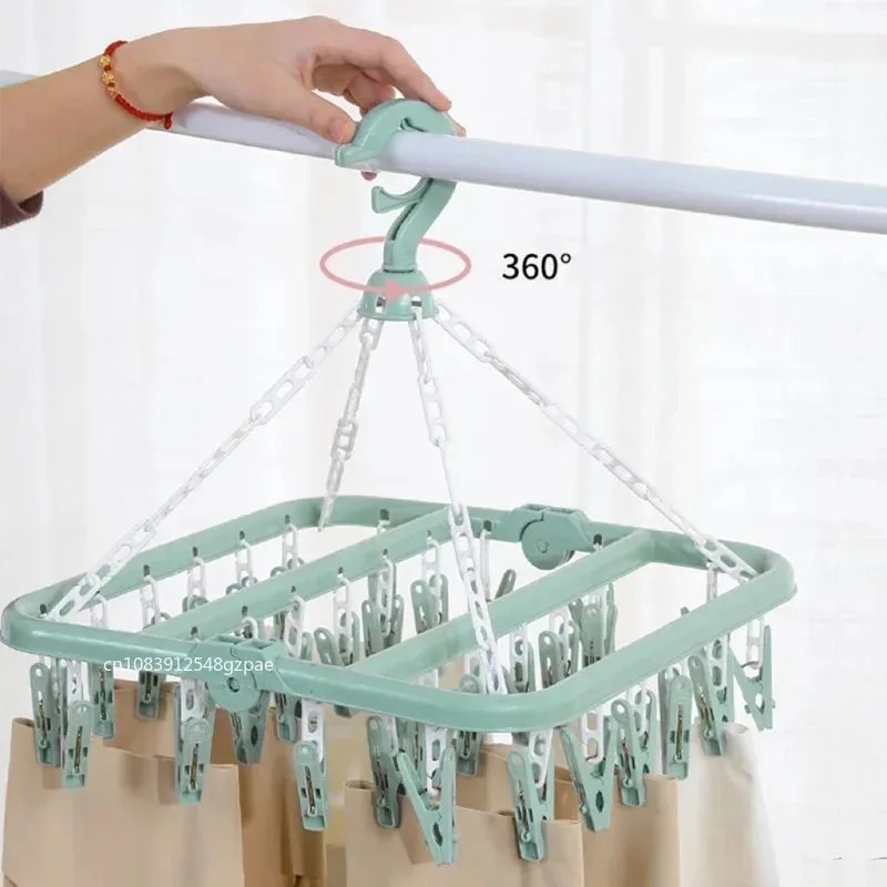 多機能折りたたみ式収納乾燥ラック子供用プラスチック製防風衣類 - Tippet Line のレビューと価格