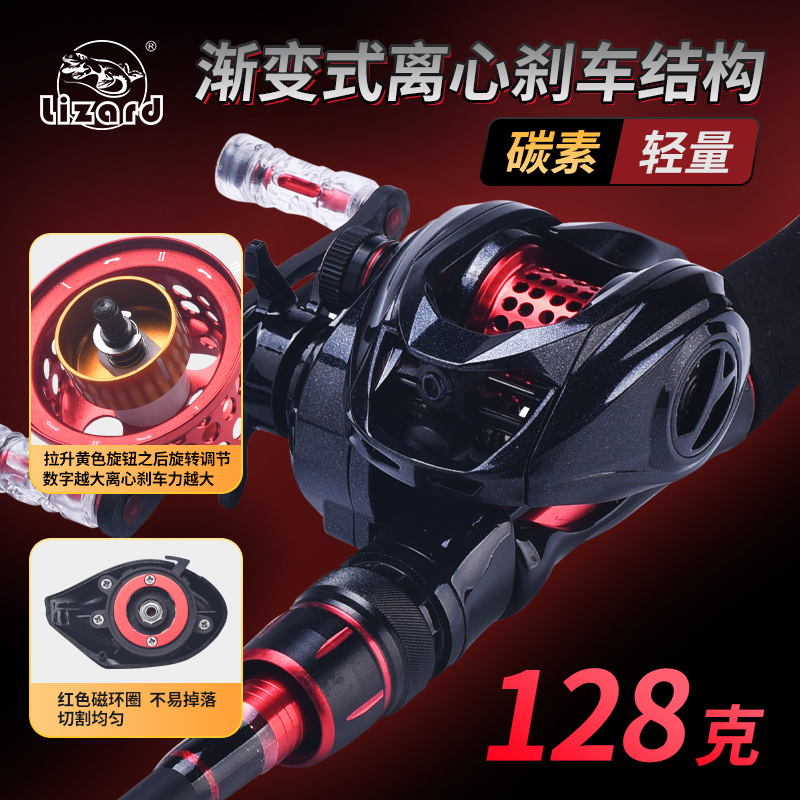 超軽量カーボンマイクロベイトキャスティングリール スムーズな - Ice Fishing Line のレビューと価格