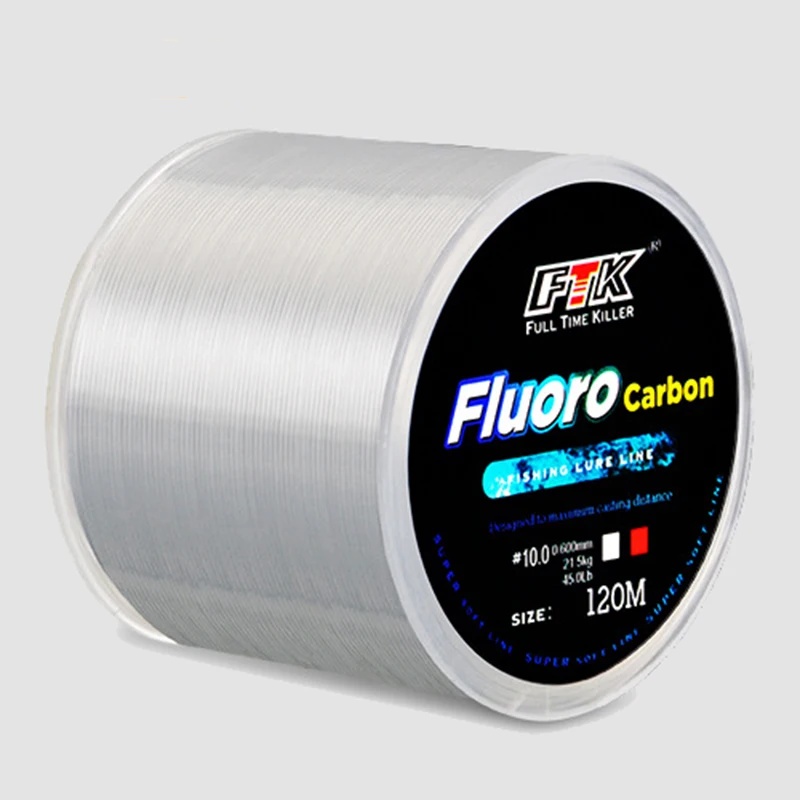 120 メートル釣り糸 0.14 ミリメートル-0.6 ミリ - Fluorocarbon Line のレビューと価格