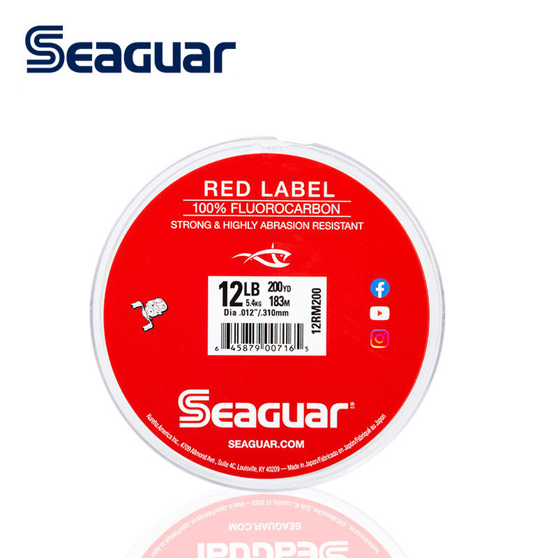SEAGUAR レッドラベル 160M/183M 100%日 - Fluorocarbon Line のレビューと価格