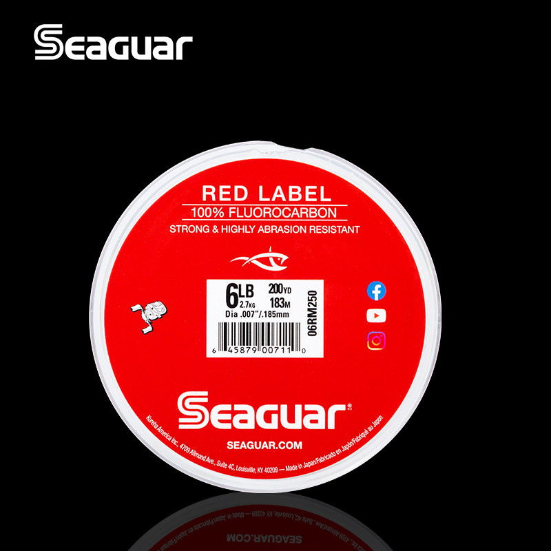 SEAGUAR レッドラベル 160M/183M 100%日 - Fluorocarbon Line のレビューと価格