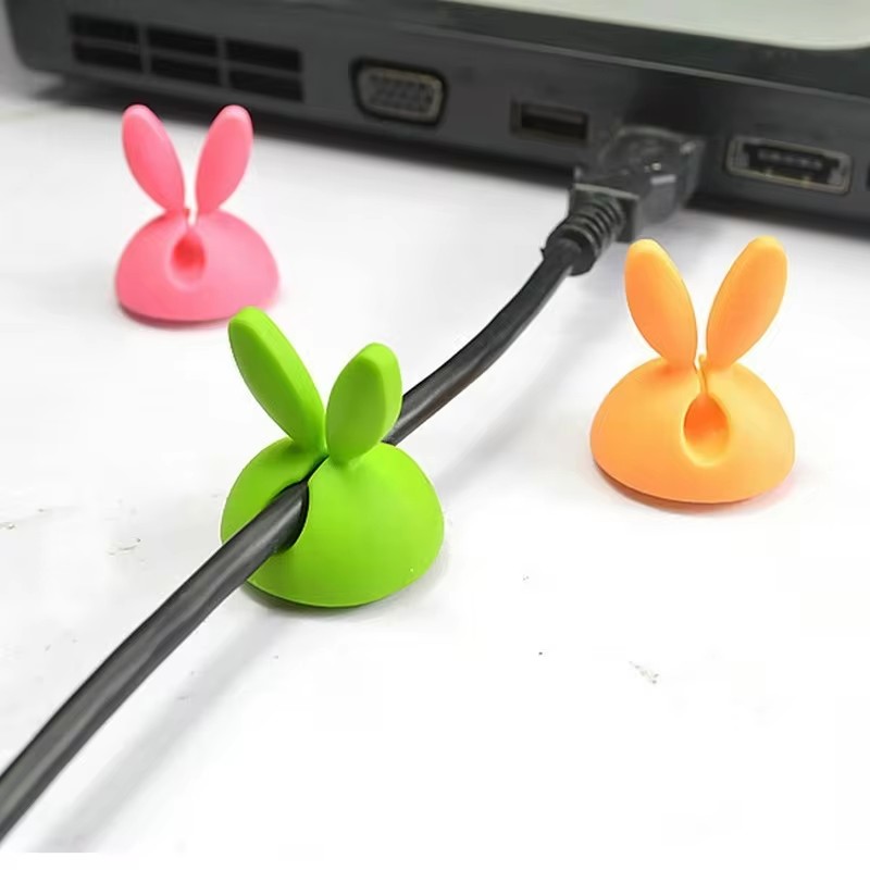 かわいいウサギの耳ケーブルマネージャー、デスクトップ、ダッシ - Tippet Line のレビューと価格