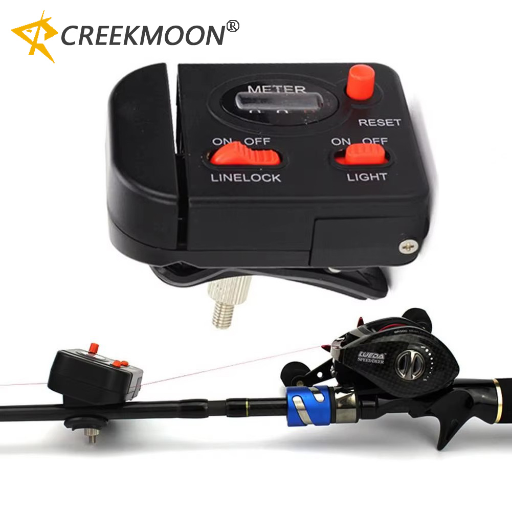デジタル釣り糸カウンターディスプレイ 0-99.9M クリッ - Ice Fishing Line のレビューと価格