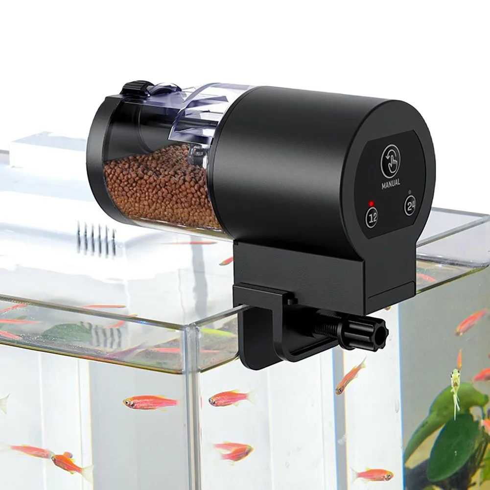 自動魚タンクフィーダーデジタルタイマーフードディスペンサー水 - Fishing Line Dispenser のレビューと価格
