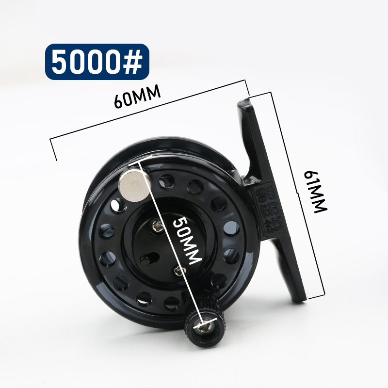 軽量で持ち運び可能なセンターピンベイトキャスティングリール、 - Ice Fishing Line のレビューと価格