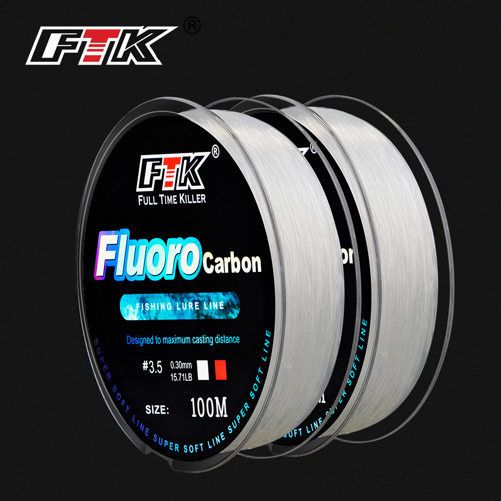 100 メートルフロロカーボンコーティング釣り糸 4.13L - Fluorocarbon Line のレビューと価格