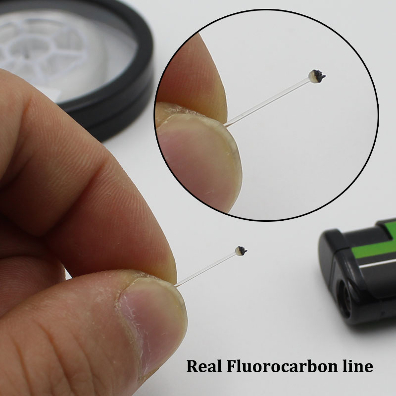 鯉釣りフックリンクブームフルオロカーボン剛性リンクコイライン - Fluorocarbon Line のレビューと価格