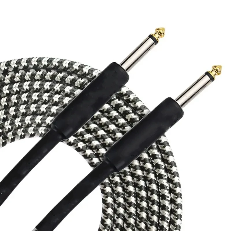 ギターケーブル ベース エレキボックス オーディオケーブル  - Braided Line のレビューと価格