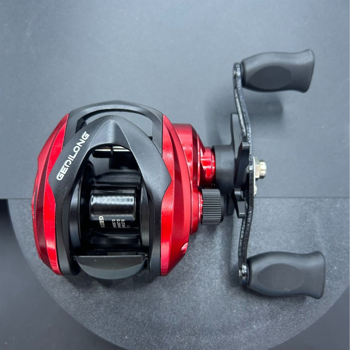 S1 ベイトキャスティングリール ドラグアラーム付き バック - Ice Fishing Line のレビューと価格