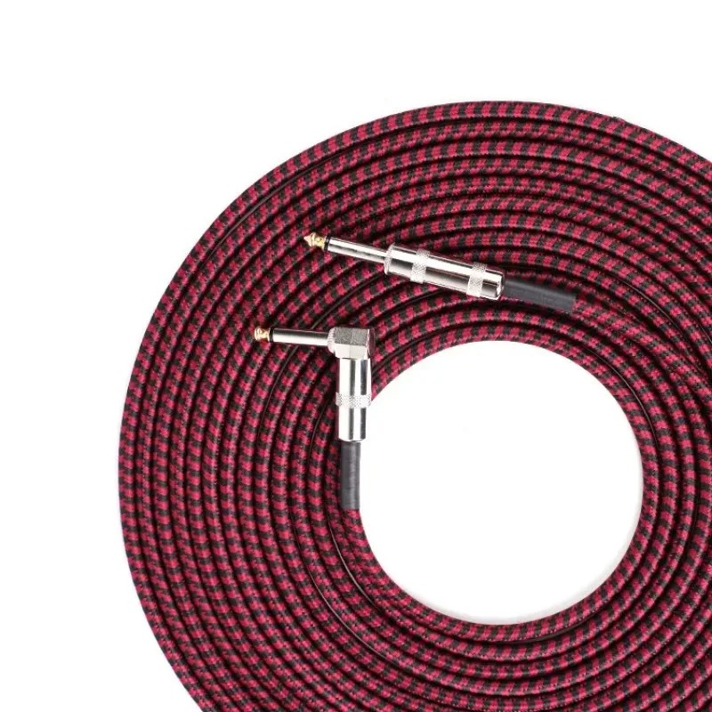 エレキギターケーブル ワイヤーコード ジャックライン ベース - Braided Line のレビューと価格
