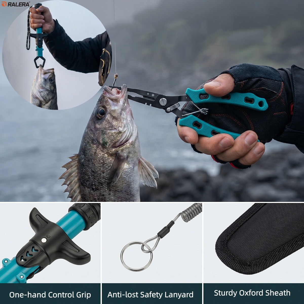 RALERA耐塩水釣り具キット：フィッシングプライヤー、フィ - Saltwater Line のレビューと価格
